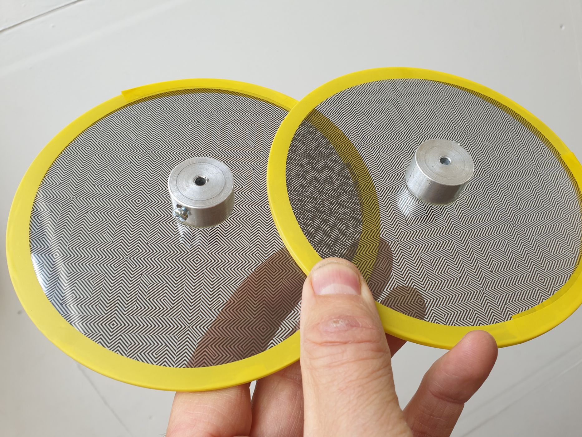 2 x concentric squares